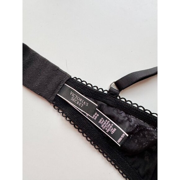 VICTORIA'S SECRET Dream Angels Black Lace Push-Up Bra, Size 32DD - Picture 6 of 8